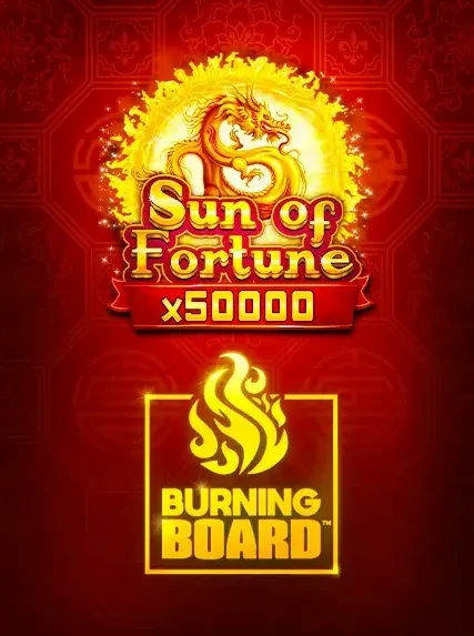 Sun Of Fortune Burning Board Slot online at BigJack